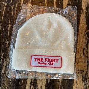 NWT 🌟 THE FIGHT 🌟 SMOKERS CLUB - Cream Knit Hat - OS